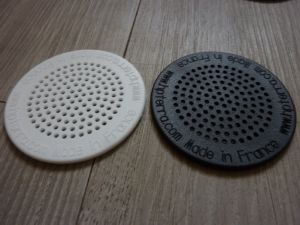Aération HP TERRA noir x2